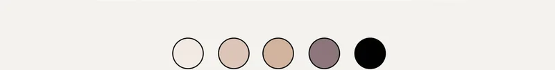 Available in 5 hues.