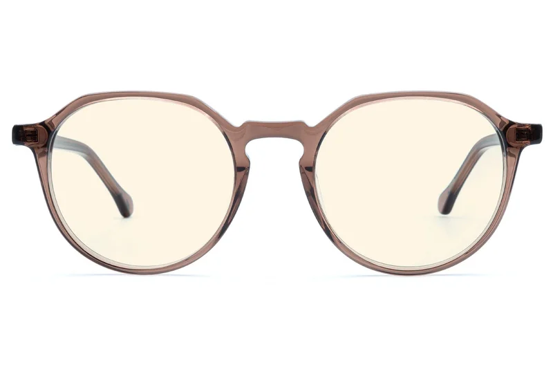 Image of Franklin Amber Lenses in Chocolate