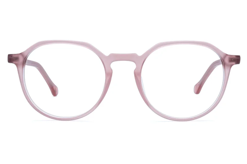 Image of Franklin Clear Lenses in Matte Rose Breeze