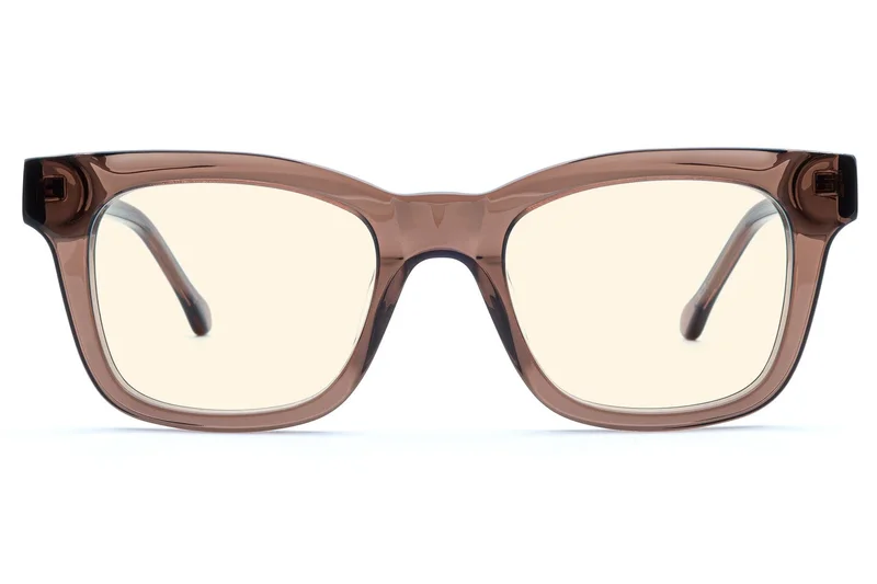 Image of Ellis Amber Lenses in Chocolate