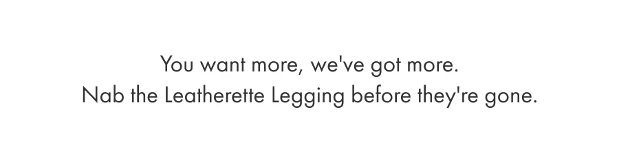 Shop Leggings
