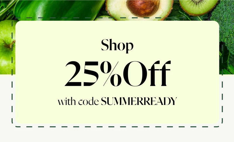 Shop 25% off with code SUMMERREADY.