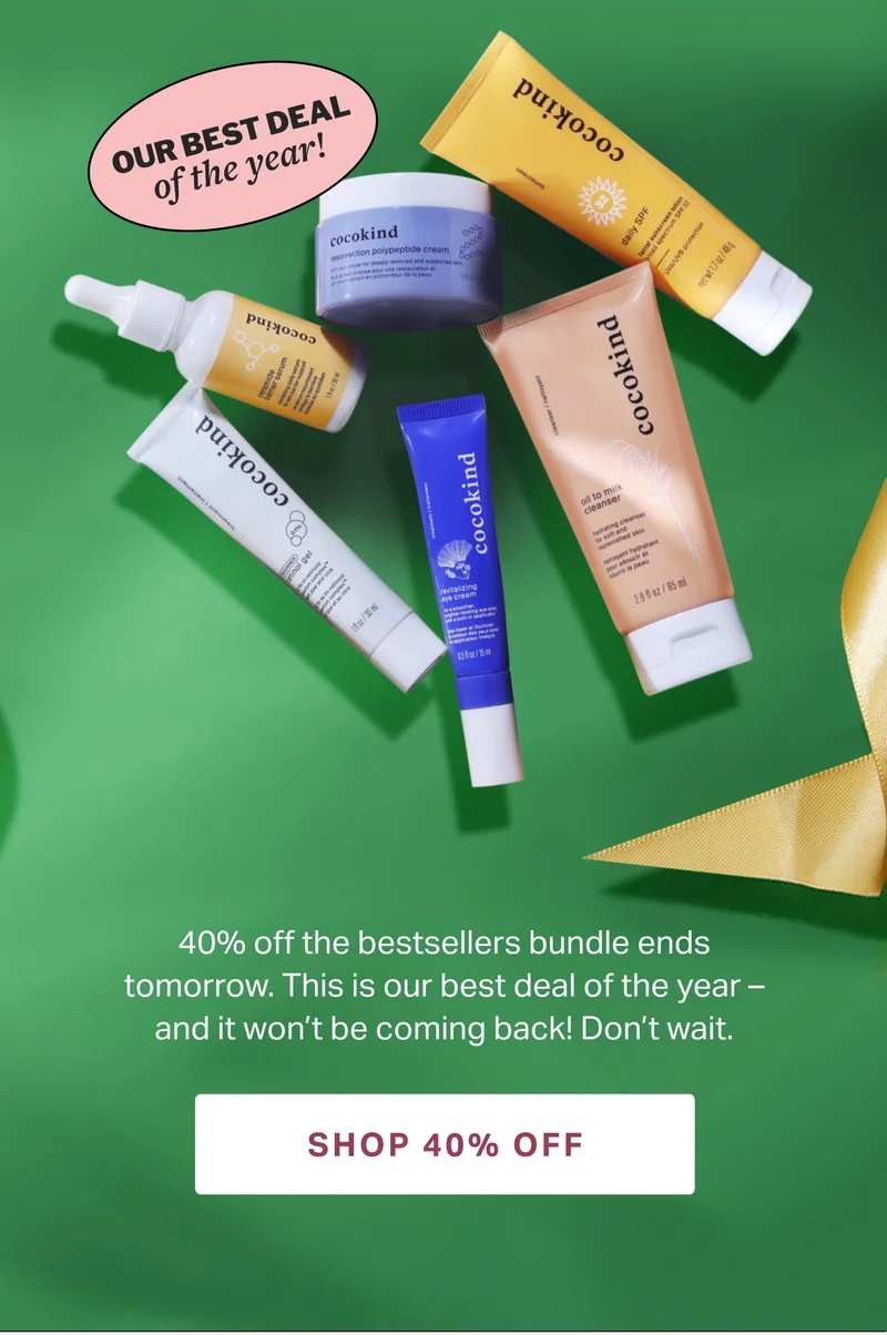 SHOP 40% OFF