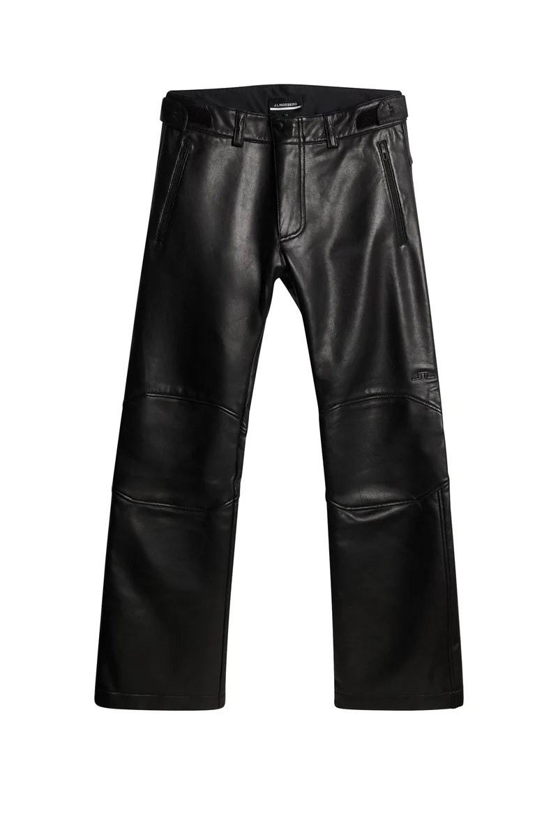 Image of Carter Leather Pants / Black
