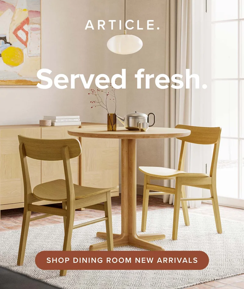 Shop Dining Room New Arrivals.