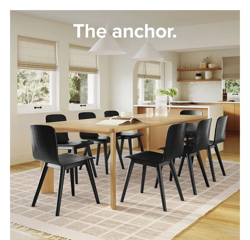 The anchor.