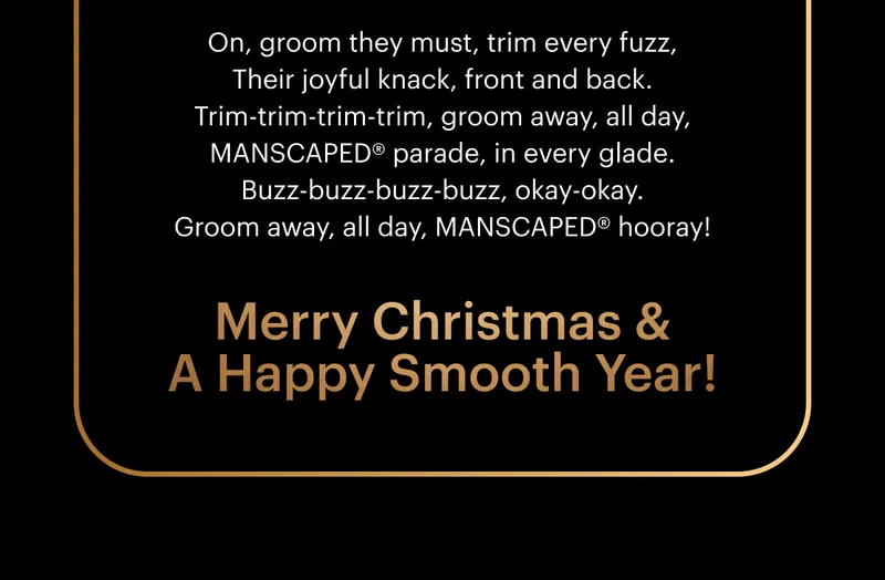 Merry Christmas & A Happy Smooth Year!