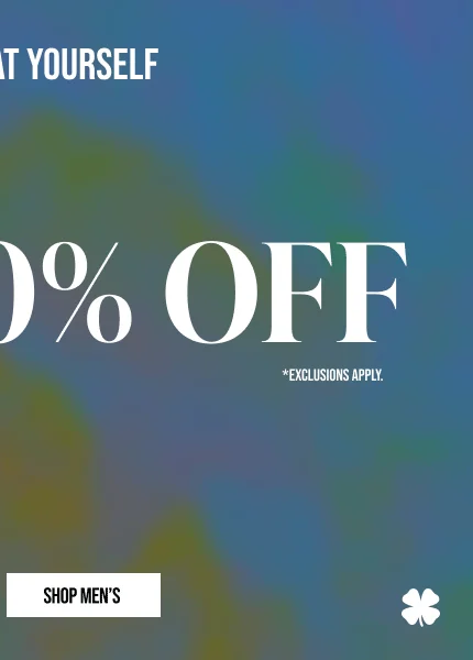 Up to 50% off Sitewide Shop Men's