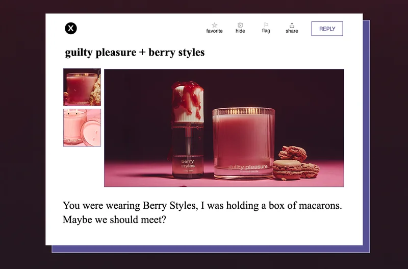 You were wearing Berry Styles, I was holding a box of macarons. Maybe we should meet?