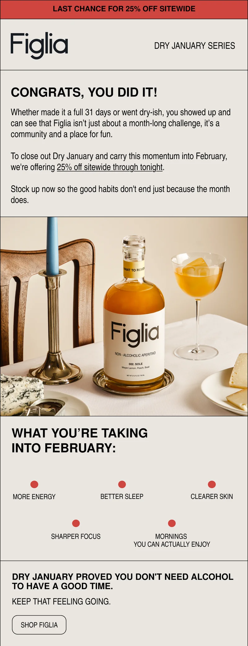 Congrats, you did it! | Shop Figlia