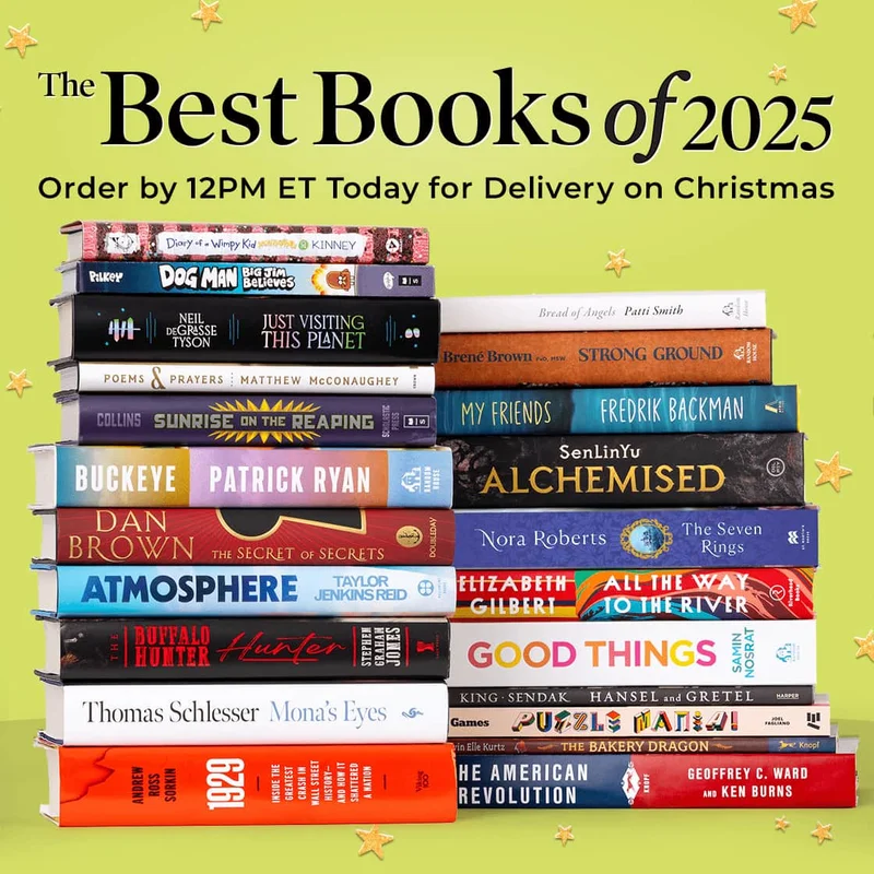 The Best Books of 2025 | Order by 12PM ET Today for Delivery on Christmas