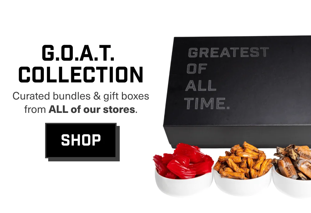 G.O.A.T. Collection - curated bundles and gift boxes from all of our stores.