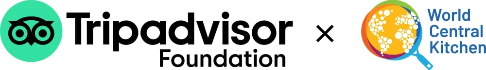 Image Description: Tripadvisor Foundation x World Central Kitchen