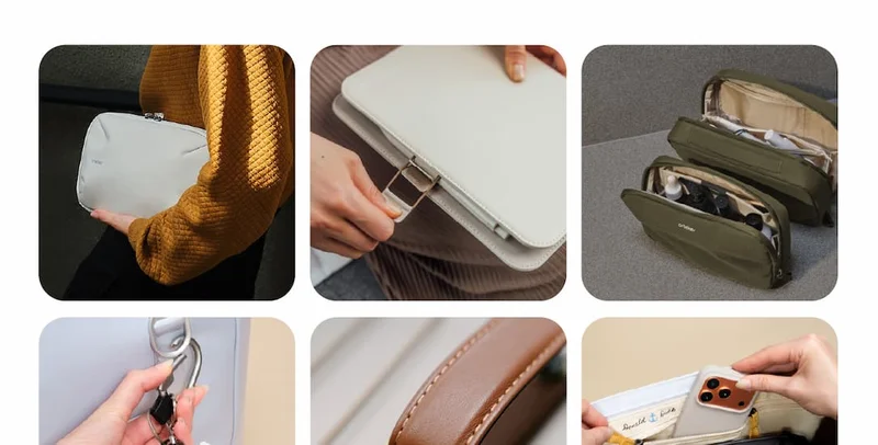 an image of a promotional ad for a travel wallet