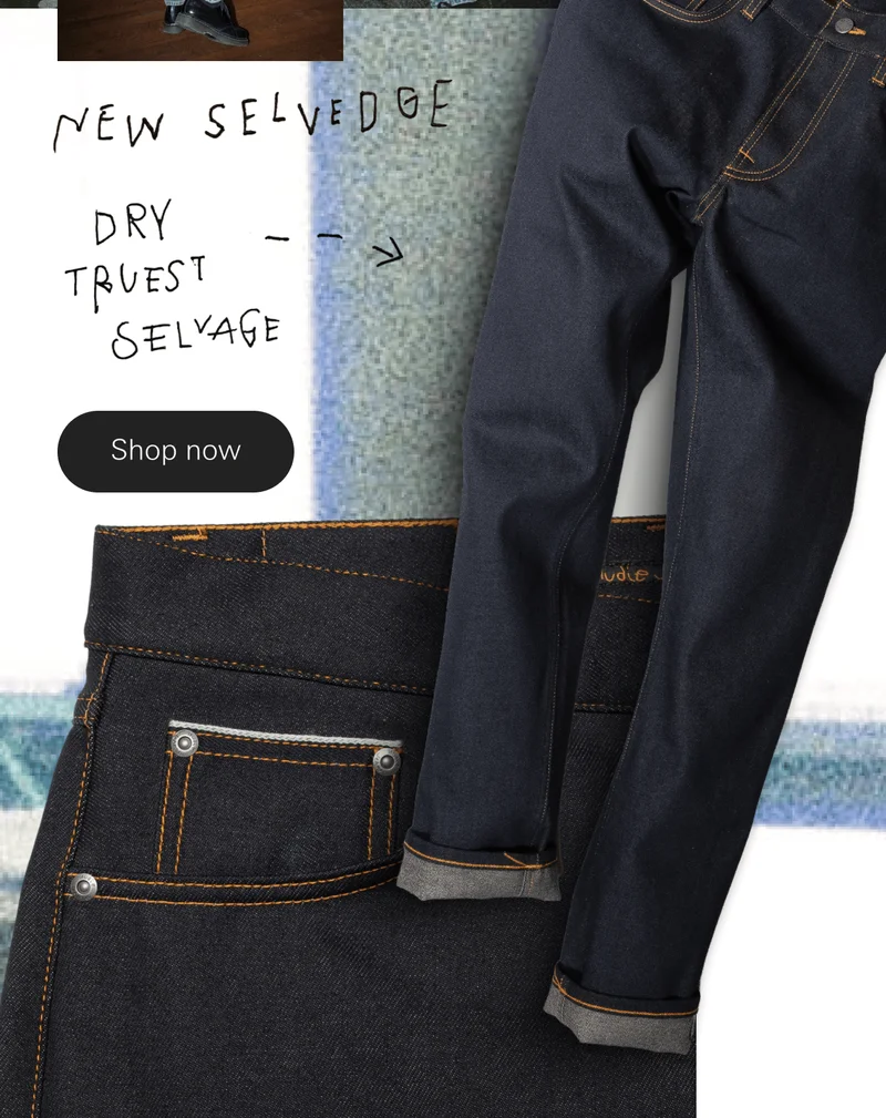 Solid Ollie Dry Truest Selvage