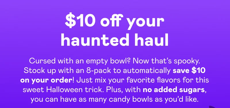 $10 off your haunted haul