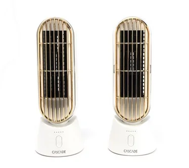Cascade Set of 2 Portable Rechargeable 10" Fan