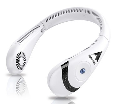 AlphaCool Personal Bladeless 3 Speed Wearable Neck Fan