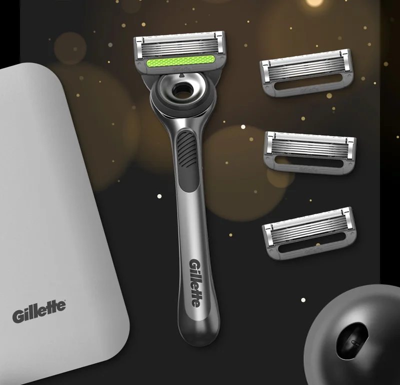 GilletteLabs with Exfoliating Bar Razor