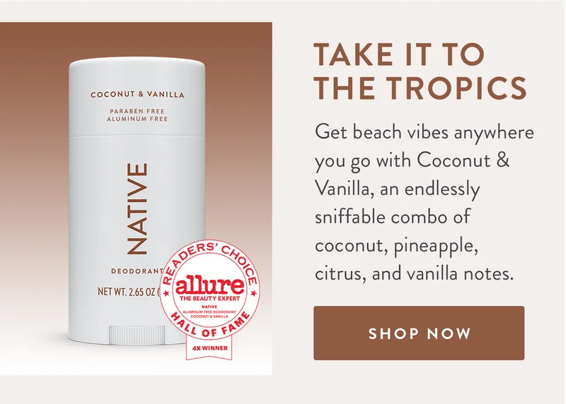 TAKE IT TO THE TROPICS | Get beach vibes anywhere you go with Coconut & Vanilla, an endlessly sniffable combo of coconut, pineapple, citrus, and vanilla notes. | SHOP NOW
