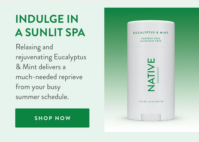 INDULGE IN A SUNLIT SPA | Relaxing and rejuvenating Eucalyptus & Mint delivers a much-needed reprieve from your busy summer schedule. | SHOP NOW