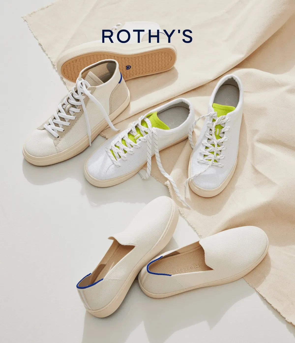 Lace up. Slip on. Fly high.