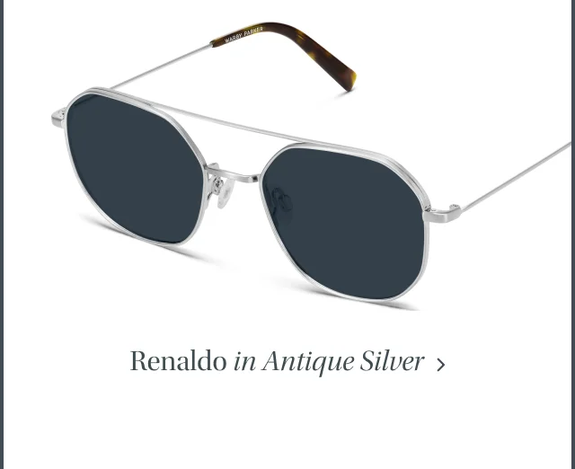 Renaldo in Antique Silver