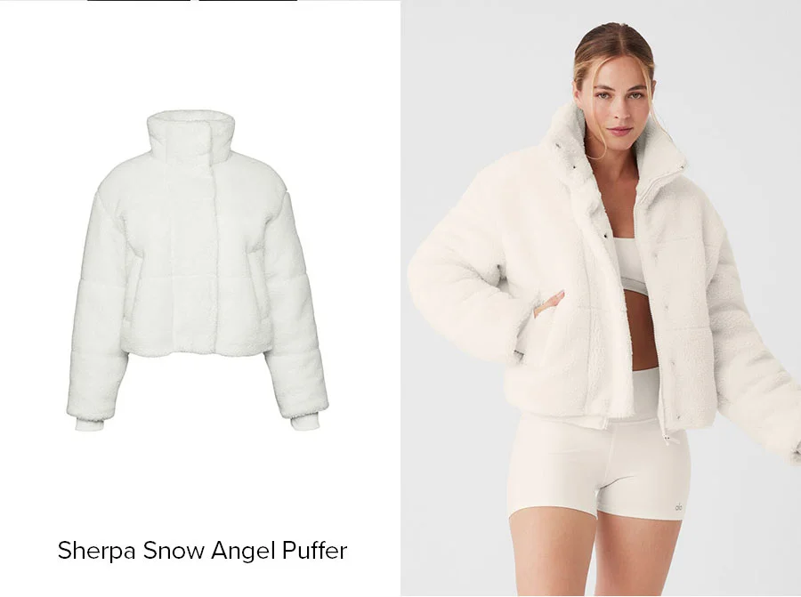 SHERPA SNOW ANGEL PUFFER