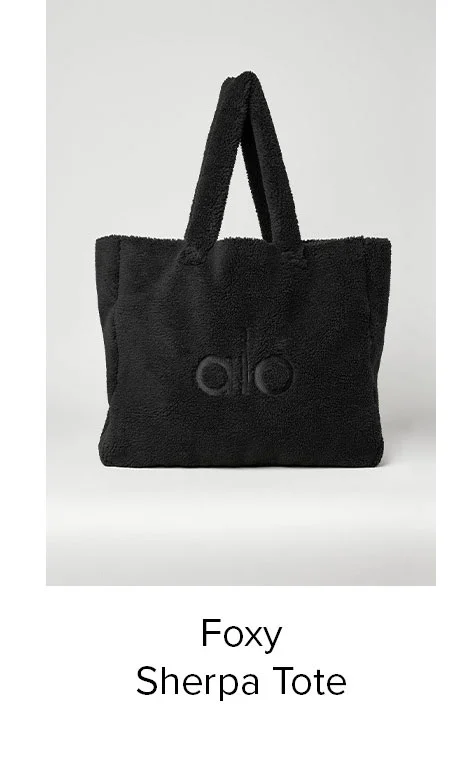 FOXY SHERPA TOTE