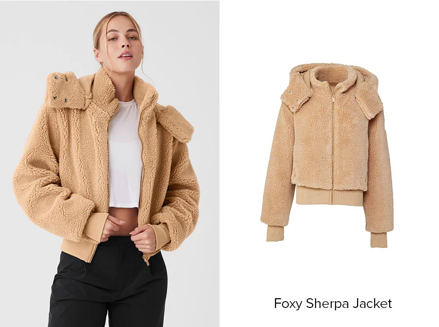 FOXY SHERPA JACKET