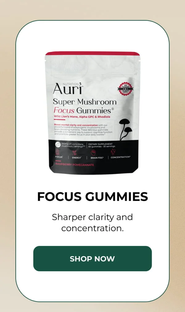 Super Mushroom Focus Gummies
