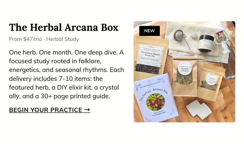 The Herbal Arcana Box