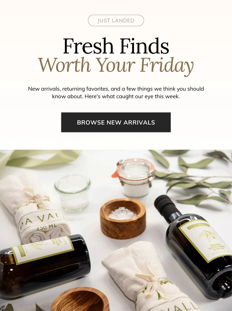 Shop New Arrivals
