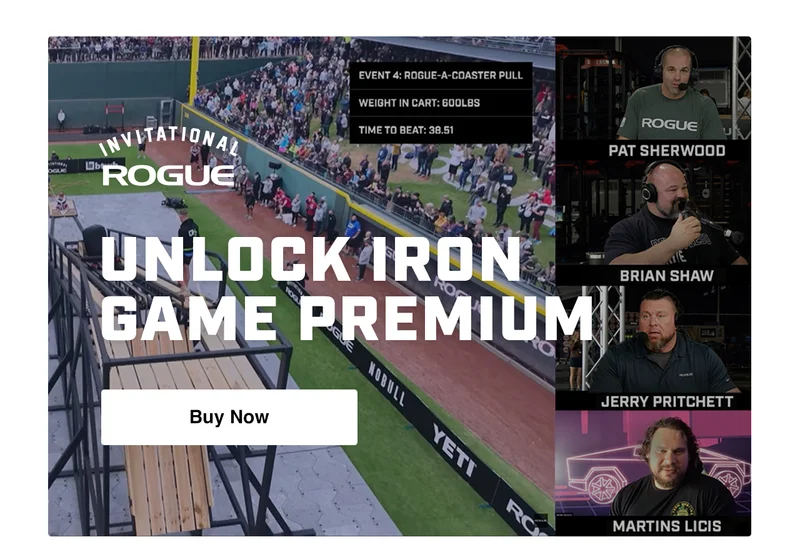 Unlock Iron Game Premium - Buy Now
