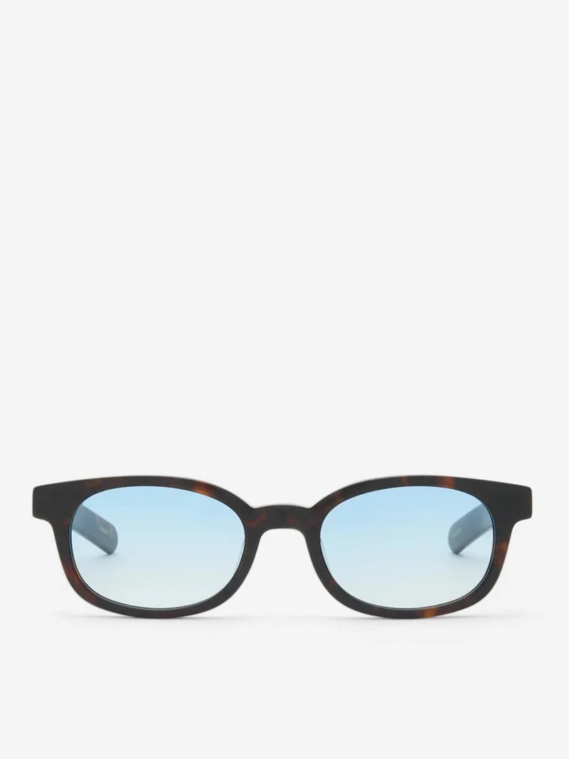 Image of FLATLIST Eyewear Le Bucheron - Dark Tortoise / Light Blue Lens