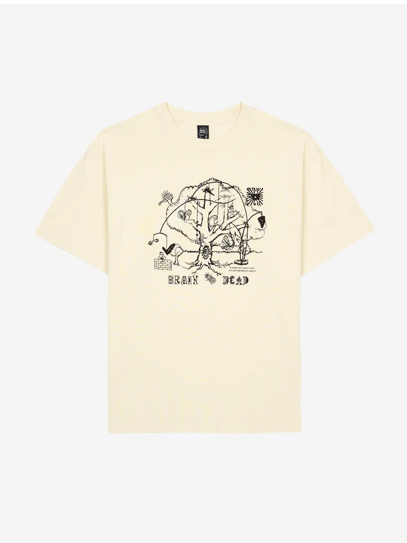 Image of Brain Dead Oracle T-shirt - Natural