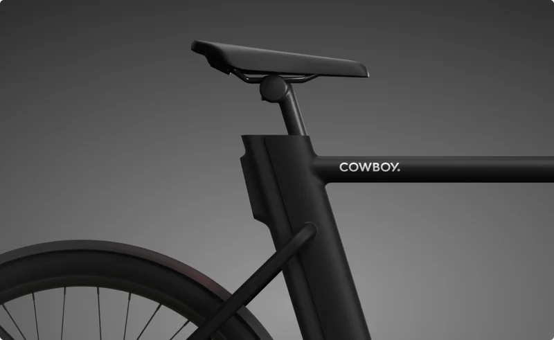A photograph render of the Cowboy Cruiser in Black