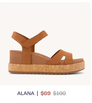 Alana Wedge Sandal