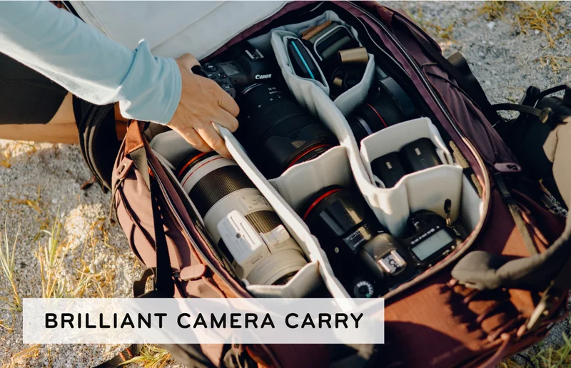 Brilliant camera carry