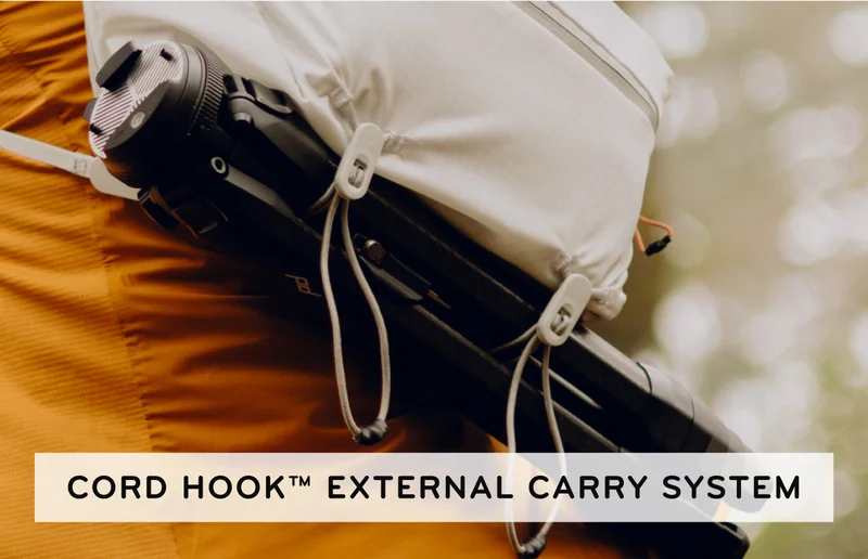 Cord Hook external carry system