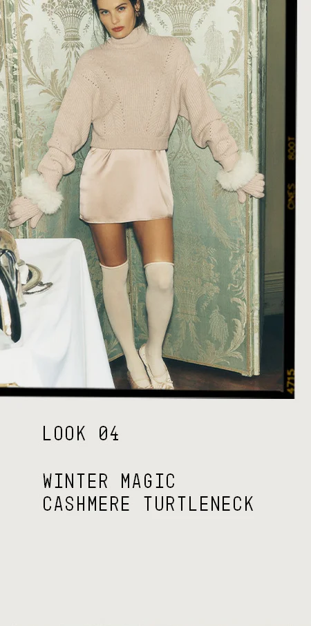 LOOK 04 WINTER MAGIC CASHMERE TURTLENECK