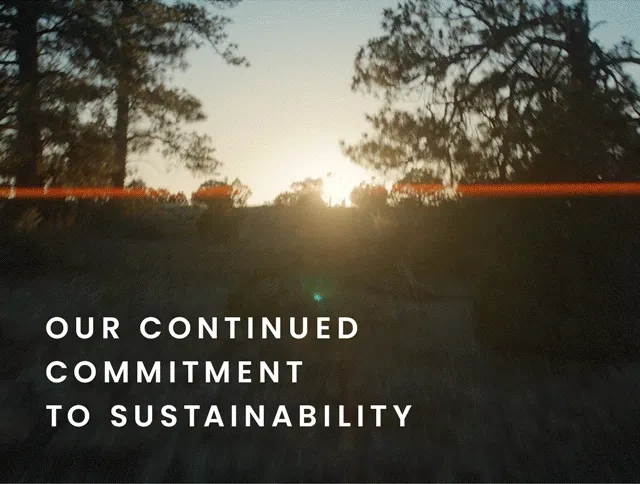 Our Continued Commitment to Sustainability