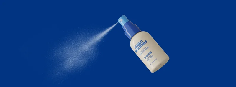 Spray it away.