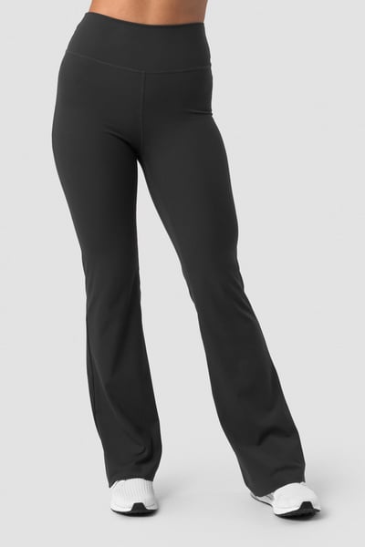 Image of Nimble Flared Tights Dark Grey