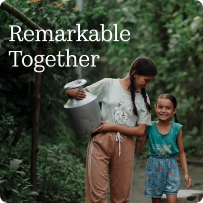 Image with text: Remarkable Together