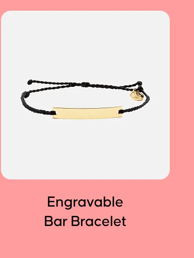 Engravable Bar Bracelet