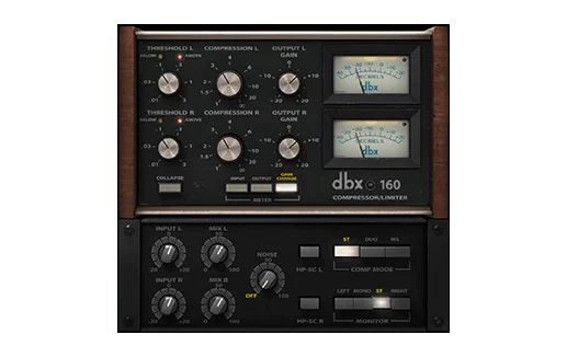 dbx® 160 Compressor / Limiter