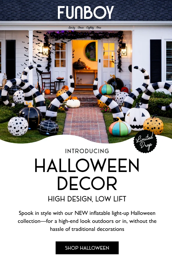 Introducing Halloween Decor - High Design, Low Lift