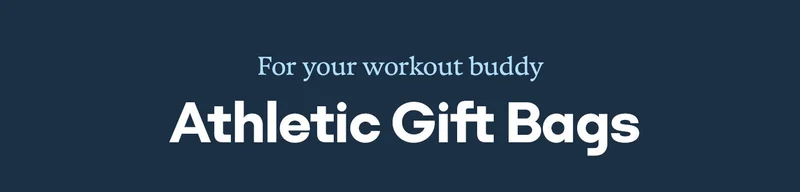 For your workout buddy | Athletic Gift Bags