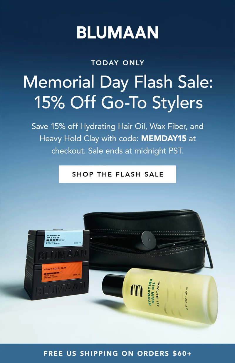Memorial Day Flash Sale